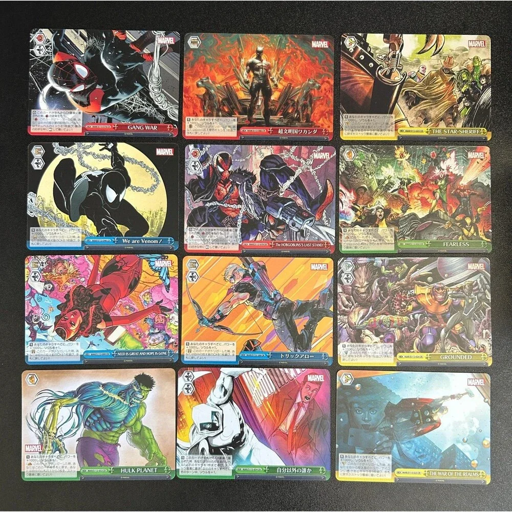 Bulk Lot of 500+ Marvel / DC Trading Cards - Topps Finest, Chrome, Fleer Ultra